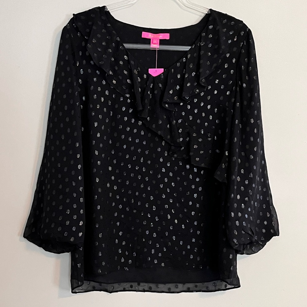 LILLY PULITZER | Med | Silk | 💖 HOT PINK LABEL! | NWT